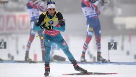 Сегодня. Оберхоф. Мартен ФУРКАД уходит от Йоханнеса и Тарьей БЕ.