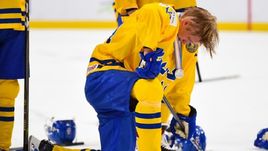 Эмоции Элиаса ПЕТТЕРСОНА после проигранного финала.