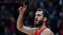 Защитник ЦСКА Серхио РОДРИГЕС.