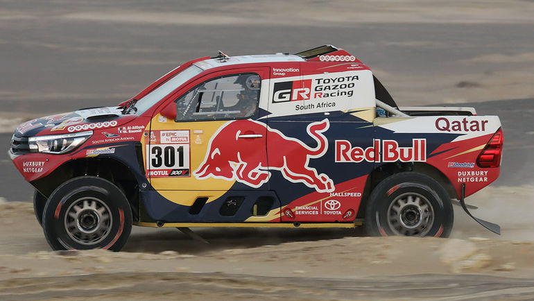 Toyota Hilux Нассера Аль-Аттия. Toyota Hilux Нассера Аль-Аттия.