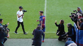 Сегодня. Барселона. Презентация Филиппе КОУТИНЬЮ в "Барселоне".