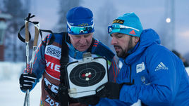 Тренеры мужской сборной России Рикко ГРОСС (справа) и Андрей ПАДИН.