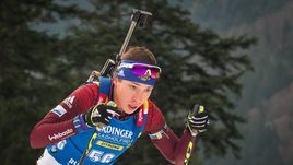 Сегодня. Рупольдинг. Ульяна КАЙШЕВА заняла 89 место в индивидуальной гонке, допустив 6 промахов.