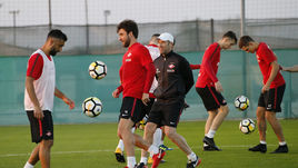 Тренировка "Спартака" в ОАЭ.