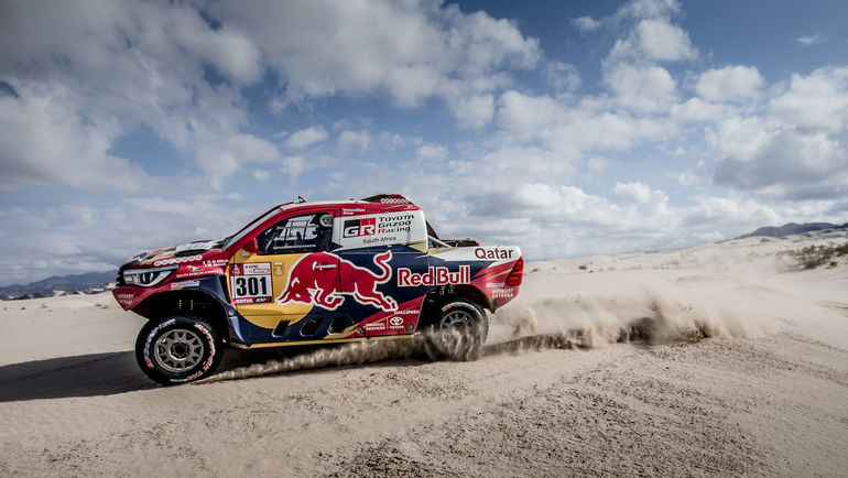 Экипаж #301 Нассер Аль-Аттия и Мэттью Бомеля (Toyota Gazoo Racing). Экипаж #301 Нассер Аль-Аттия и Мэттью Бомеля (Toyota Gazoo Racing).