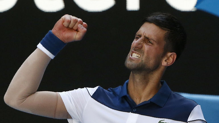 Сегодня. Мельбурн. Новак ДЖОКОВИЧ. Фото REUTERS Сегодня. Мельбурн. Новак ДЖОКОВИЧ. Фото REUTERS