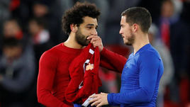 Мохамед САЛАХ (слева) и Эден АЗАР.