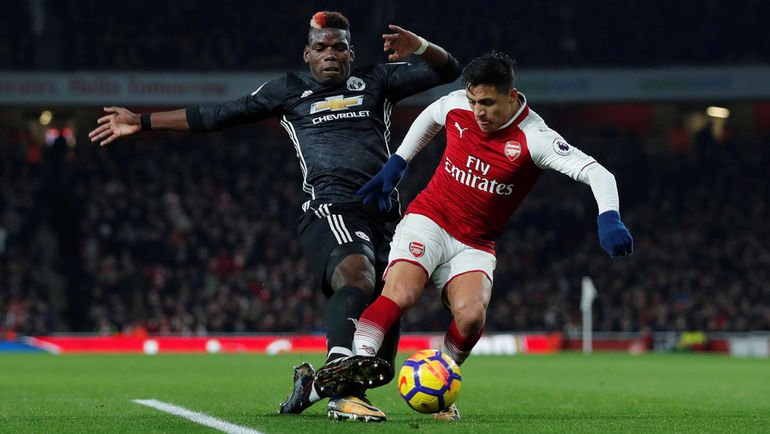 Поль ПОГБА (слева) и Алексис САНЧЕС. Фото REUTERS Поль ПОГБА (слева) и Алексис САНЧЕС. Фото REUTERS