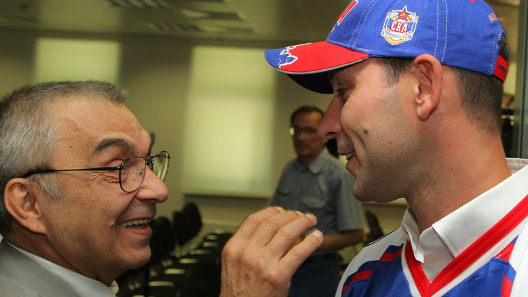 Евгений ЗИМИН и Сергей ЗУБОВ. Фото photo.khl.ru Евгений ЗИМИН и Сергей ЗУБОВ. Фото photo.khl.ru