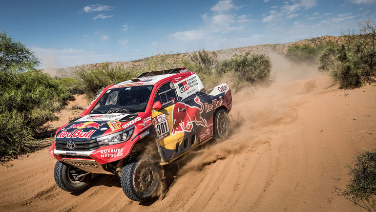 Экипаж #301 Нассер Аль-Аттия и Мэттью Бомеля (Toyota Gazoo Racing). Экипаж #301 Нассер Аль-Аттия и Мэттью Бомеля (Toyota Gazoo Racing).