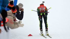 Антерсельва. Женская гонка преследования. Дальмайер - первая