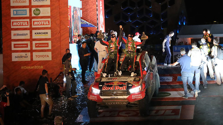 Экипаж #301 Нассер Аль-Аттия и Мэттью Бомеля (Toyota Gazoo Racing). Экипаж #301 Нассер Аль-Аттия и Мэттью Бомеля (Toyota Gazoo Racing).