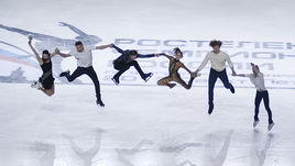 Екатерина БОБРОВА и Дмитрий СОЛОВЬЕВ, Михаил КОЛЯДА, Алина ЗАГИТОВА, Владимир МОРОЗОВ и Евгения ТАРАСОВА.