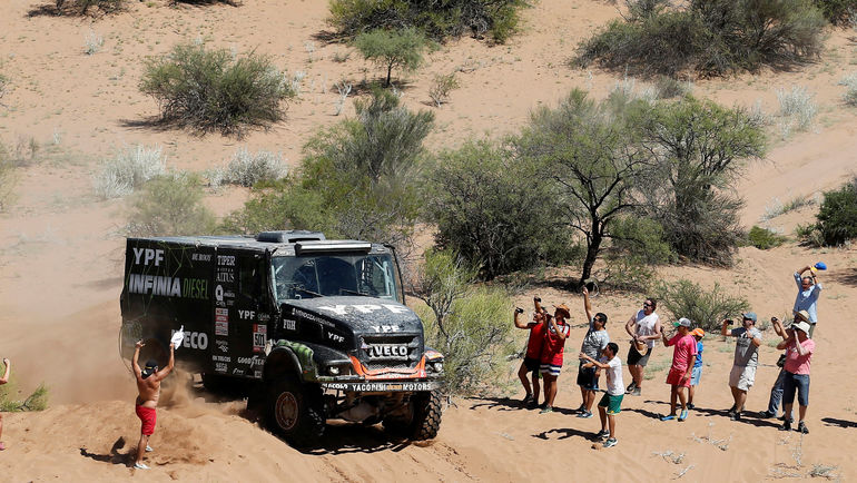 Экипаж Федерико ВИЛЬЯГРЫ. Фото AFP Экипаж Федерико ВИЛЬЯГРЫ. Фото AFP