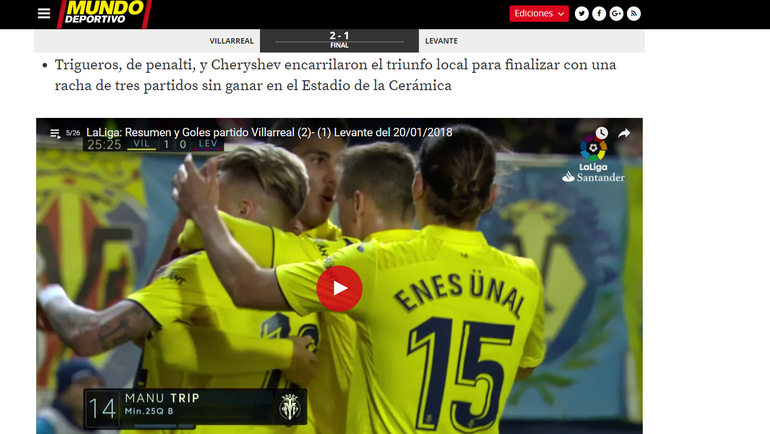 El Mundo Deportivo. El Mundo Deportivo.