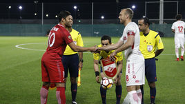 18 января. "Спартак" - "Шанхай Шанган" - 0:1. ХАЛК и Денис ГЛУШАКОВ.