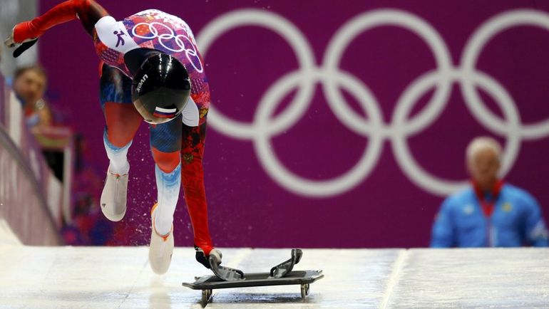 Скелетон в Сочи. В 2018-м у россиян меньше надежд и в этом виде. Фото REUTERS Скелетон в Сочи. В 2018-м у россиян меньше надежд и в этом виде. Фото REUTERS