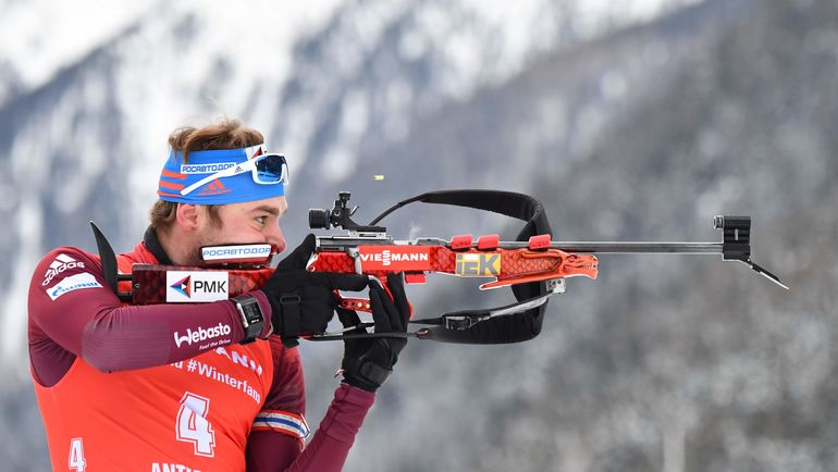 В активе Антона ШИПУЛИНА два третьих места в гонках преследования и бронза в эстафете. Фото AFP В активе Антона ШИПУЛИНА два третьих места в гонках преследования и бронза в эстафете. Фото AFP