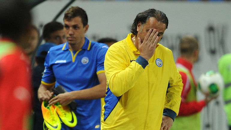 Миодраг БОЖОВИЧ и Артем ДЗЮБА. Фото Алексей ИВАНОВ Миодраг БОЖОВИЧ и Артем ДЗЮБА. Фото Алексей ИВАНОВ