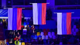 Болельщики могут проносить российские флаги на трибуны во время Игр-2018.