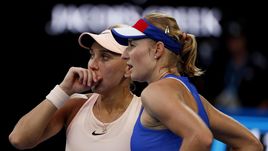 Сегодня. Мельбурн. Елена ВЕСНИНА и Екатерина МАКАРОВА.