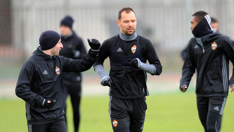 Зоран ТОШИЧ и Сергей ИГНАШЕВИЧ. Фото Алексей ИВАНОВ Зоран ТОШИЧ и Сергей ИГНАШЕВИЧ. Фото Алексей ИВАНОВ