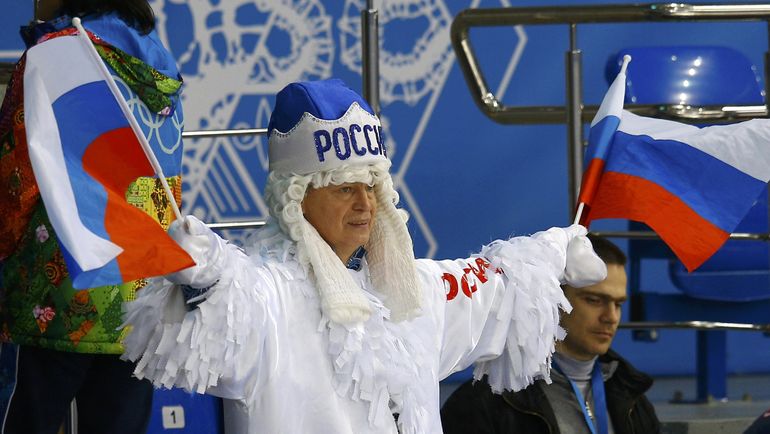 Болельщик сборной России. Фото REUTERS Болельщик сборной России. Фото REUTERS