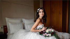 Жених и невеста! Вторая половина Тарасова и ее роскошное платье