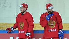 Сергей МОЗЯКИН (слева) и Вячеслав ВОЙНОВ - в олимпийской заявки сборной России.