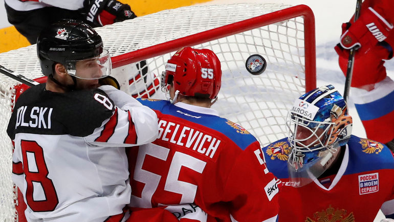 Войтек ВОЛЬСКИ (слева) - один из 13 хоккеистов КХЛ в олимпийской заявке Канады. Фото REUTERS Войтек ВОЛЬСКИ (слева) - один из 13 хоккеистов КХЛ в олимпийской заявке Канады. Фото REUTERS