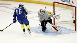 Воскресенье. Тампа. Никита КУЧЕРОВ оформил хет-трик в Матче звезд НХЛ.