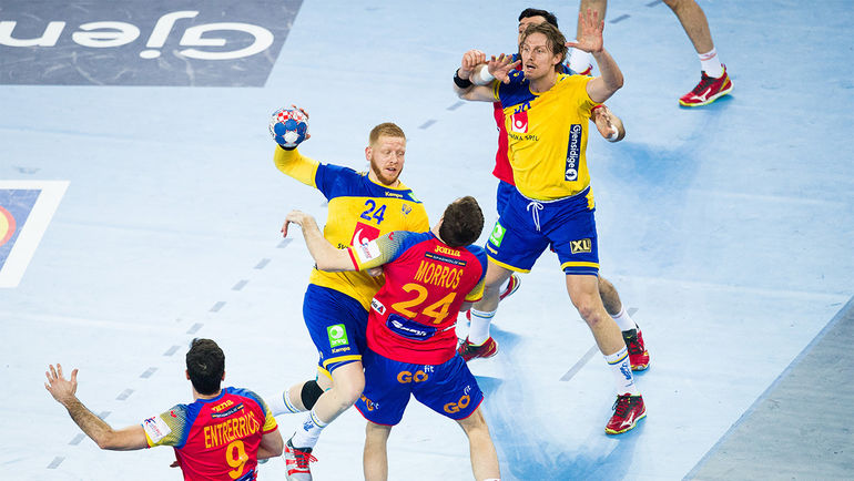 MVP чемпионата швед Джим ГОТТФРИДССОН против сборной Испании. Фото cro2018.ehf-euro.com MVP чемпионата швед Джим ГОТТФРИДССОН против сборной Испании. Фото cro2018.ehf-euro.com