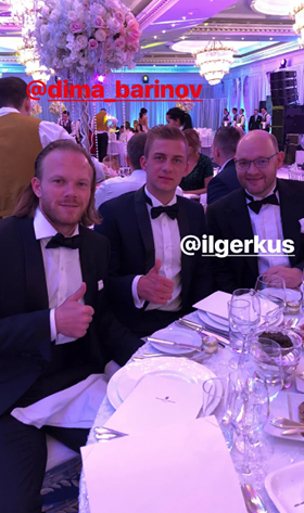 Свадьба Тарасова и Костенко. Фото Инстаграм Свадьба Тарасова и Костенко. Фото Инстаграм