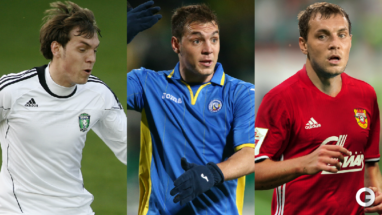 АРтем ДЗЮБА в "Томи", "Ростове" и "Арсенале".