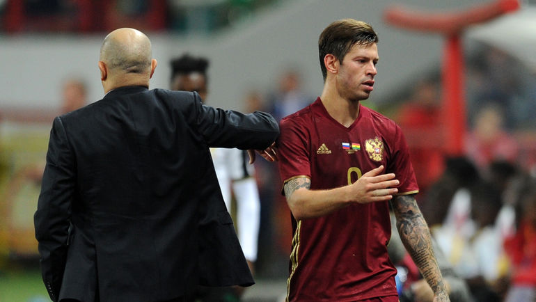 Станислав ЧЕРЧЕСОВ и Федор СМОЛОВ. Фото Алексей ИВАНОВ Станислав ЧЕРЧЕСОВ и Федор СМОЛОВ. Фото Алексей ИВАНОВ