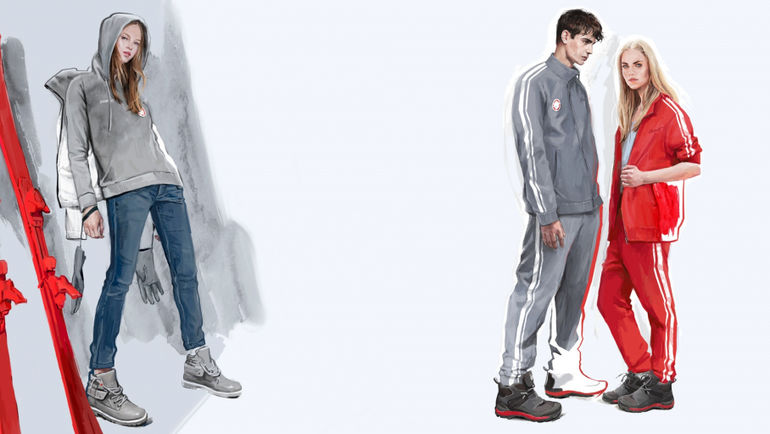 Эскизы новой парадной и повседневной формы. Фото ZASPORT, zasport.com Эскизы новой парадной и повседневной формы. Фото ZASPORT, zasport.com