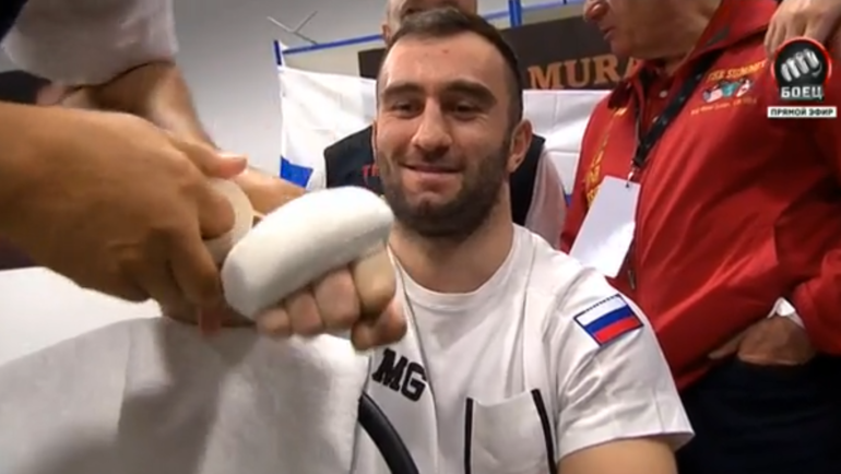 Мурат ГАССИЕВ и Юниер ДОРТИКОС. Мурат ГАССИЕВ и Юниер ДОРТИКОС.