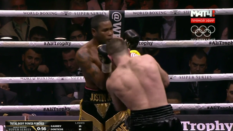 Мурат ГАССИЕВ и Юниер ДОРТИКОС. Мурат ГАССИЕВ и Юниер ДОРТИКОС.