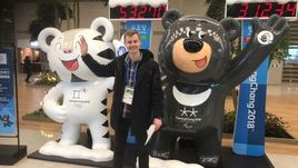 Корреспондент "СЭ" Дмитрий ЗЕЛЕНОВ в аэропорту Сеула.