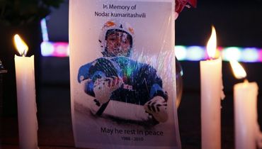 Прощание с Нодаром Кумариташвили.