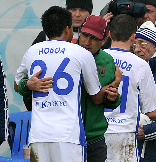 Кристиан НОБОА и Курбан БЕРДЫЕВ. Фото Алексей ИВАНОВ Кристиан НОБОА и Курбан БЕРДЫЕВ. Фото Алексей ИВАНОВ