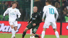 Среда. Краснодар. "Краснодар" - "Реал" - 0:0. По пенальти - 0:3. Никита СЕРГЕЕВ со своими партнерами был в шаге от сенсации.