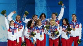 В Сочи-2014 сборная России выиграла первый в истории командный турнир по фигурному катанию.