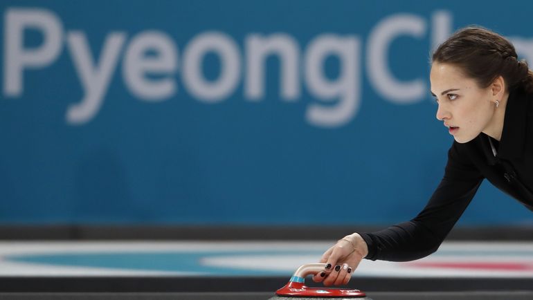 Российская керлингистка Анастасия БРЫЗГАЛОВА. Фото REUTERS Российская керлингистка Анастасия БРЫЗГАЛОВА. Фото REUTERS