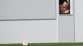 5 февраля. Белек. Антон ЗАБОЛОТНЫЙ во время товарищеской игры со "Стумбрасом".