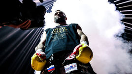 4 февраля. Сочи. Мурат ГАССИЕВ перед полуфиналом с Юниером Дортикосом.