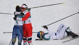 Шарлотта КАЛЛА и Марит БЬОРГЕН.