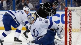 Суббота. Тампа. "Тампа-Бэй" – "Лос-Анджелес" – 4:3. То самое спасение Андрея ВАСИЛЕВСКОГО.