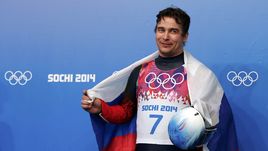 Февраль 2014 года. Сочи. Альберт ДЕМЧЕНКО.