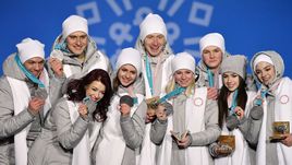 Сегодня. Пхенчхан. Сборная России по фигурному катанию - серебряный призер Олимпиады-2018.